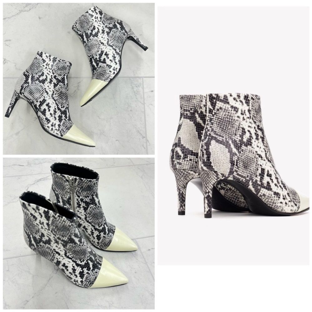 Rag & Bone Beha Boot In Black/White Multi